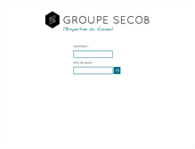 Tablet Screenshot of elearning.secob.fr